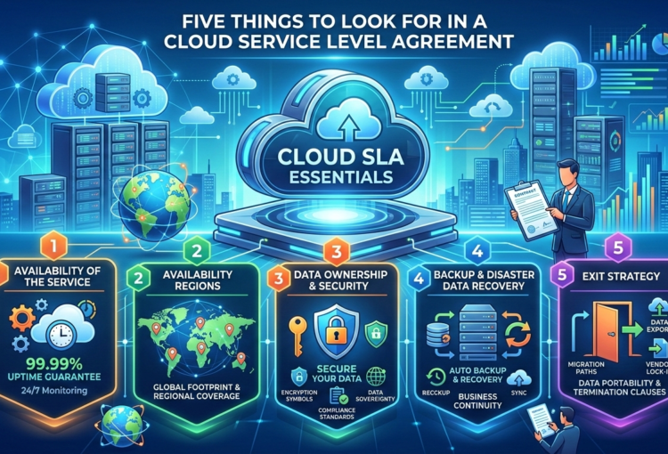 Five Things To Look For In A Cloud Service Level Agreement