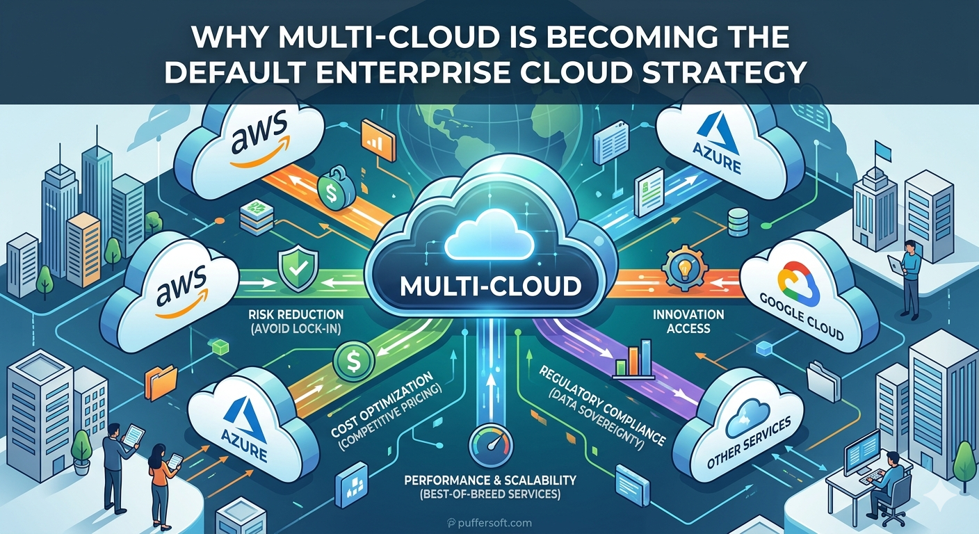 Why Multi-Cloud Is Becoming the Default Enterprise Cloud Strategy