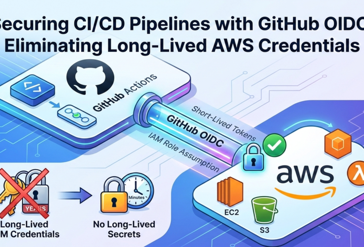 Securing CI/CD Pipelines with GitHub OIDC: Eliminating Long-Lived AWS Credentials