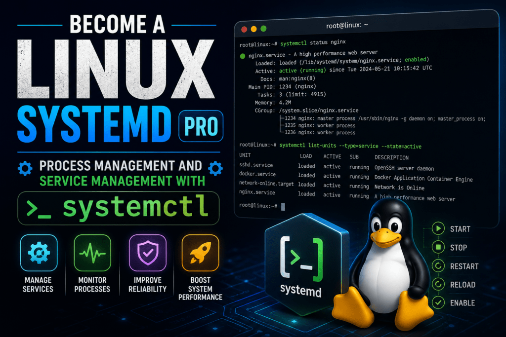 Master Linux Systemd: Complete Guide to Process & Service Management with systemctl