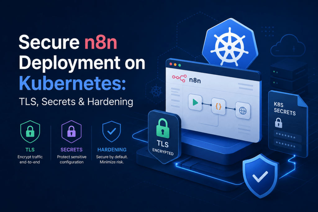 Secure N8N Deployment on Kubernetes: TLS, Secrets & Hardening