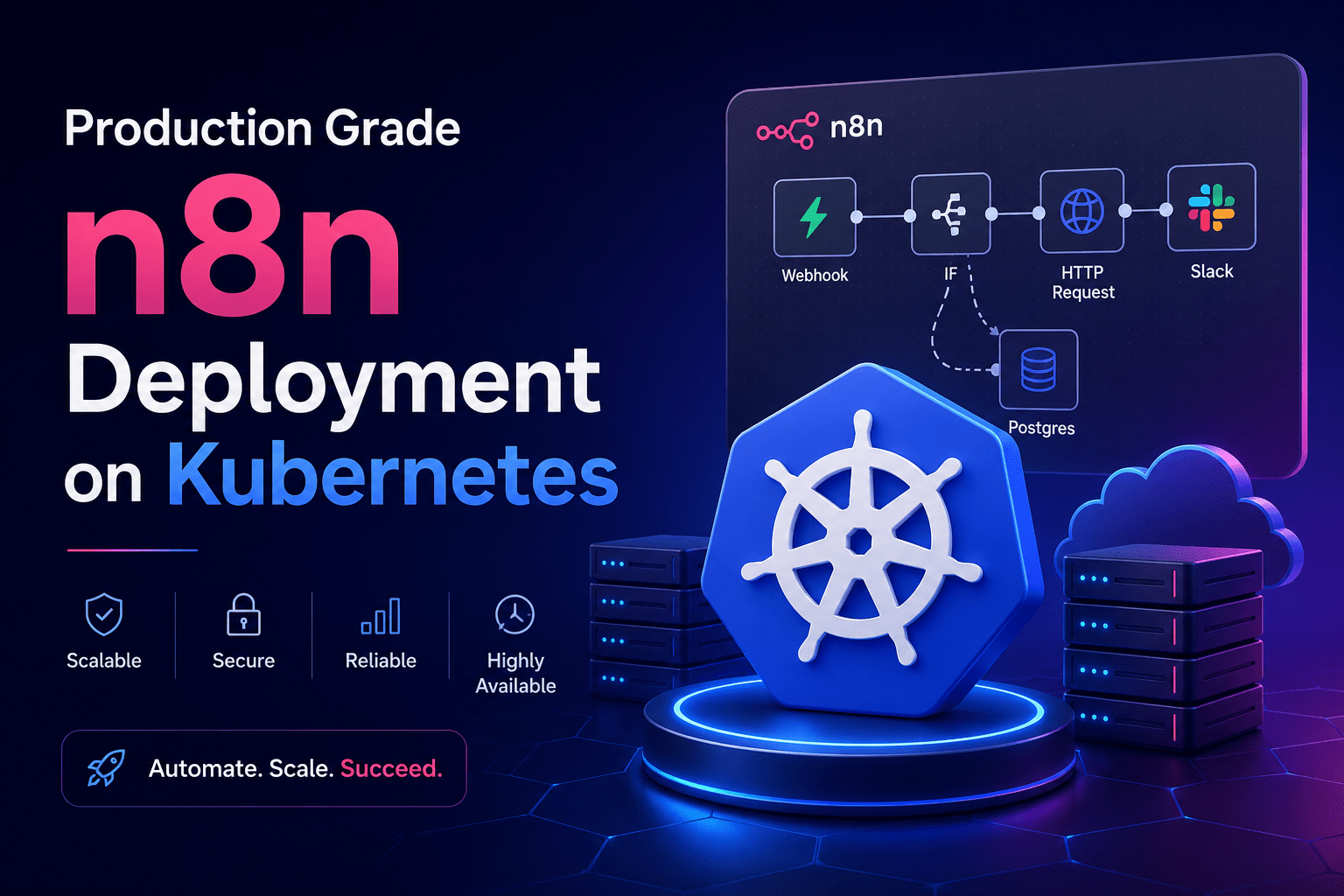 Production Grade N8N Deployment on Kubernetes